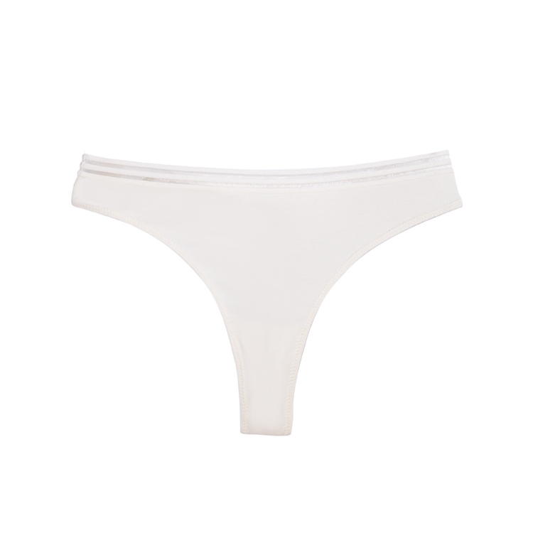 Fishwire Minggen high split transparent belt invisible Briefs